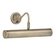 Turner 2 Light 355mm Switch Picture Light Antique Brass
