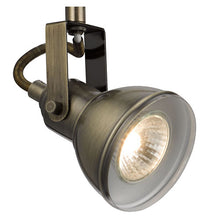 Load image into Gallery viewer, Focus Antique Brass 4 Light Ceiling Spotlight With Adjustable Bar Light
