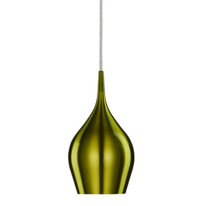 Vibrant Green Bell Pendant Light 12cm