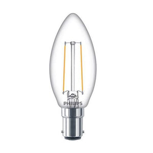 Philips 5W LED B22 Classic Candle Lamp