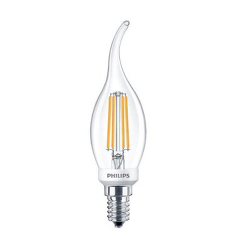 Philips 5W LED E14 Tipped Candle Lamp